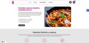 Proyecto web de Tripiana en tu mesa desarrollado por OliGar