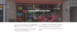 Portada del proyecto Carnicería Manchón, desarrollado por OliGar