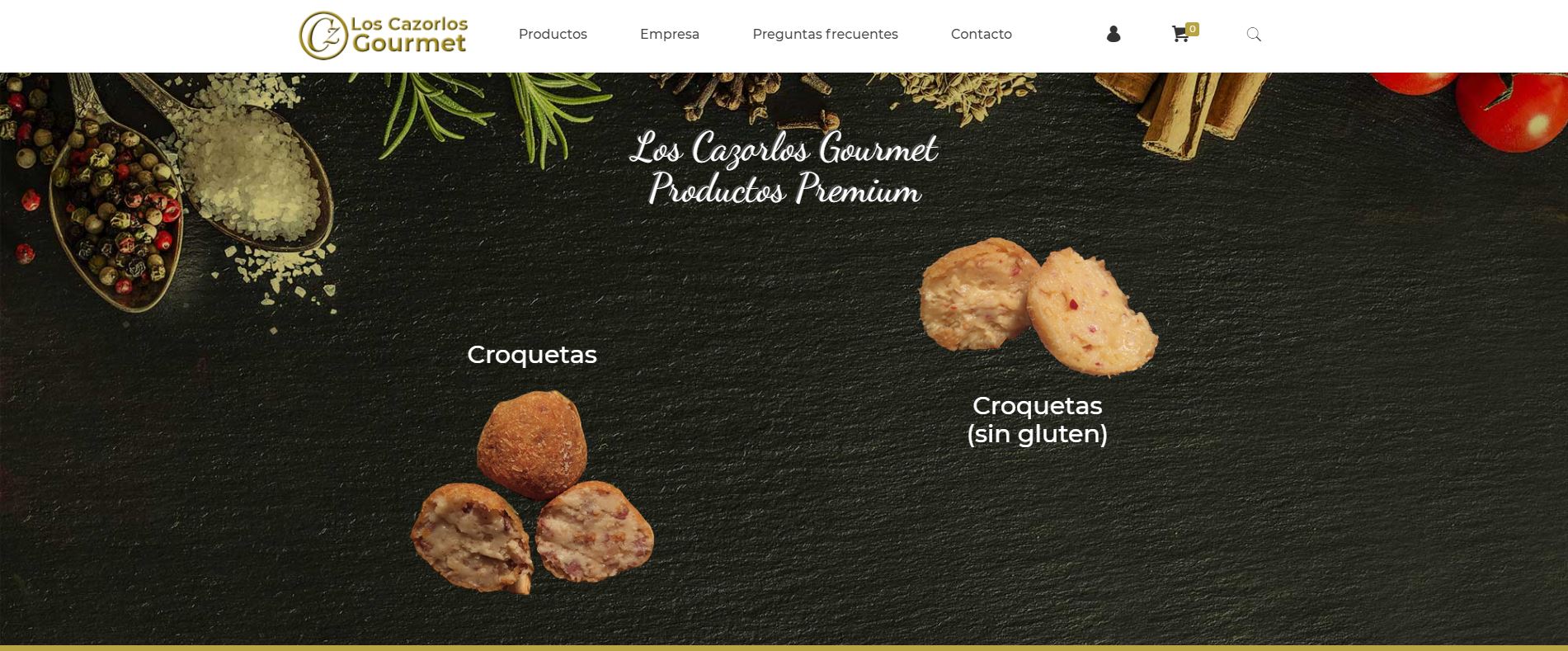 Portada del proyecto Los Cazorlos Gourmet, desarrollado por OliGar