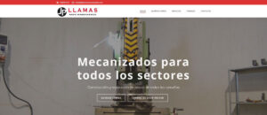 Portada del proyecto JP Llamas Mecanizados, desarrollado por OliGar