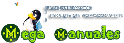 Logo del proyecto Mega Manuales, desarrollado por OliGar