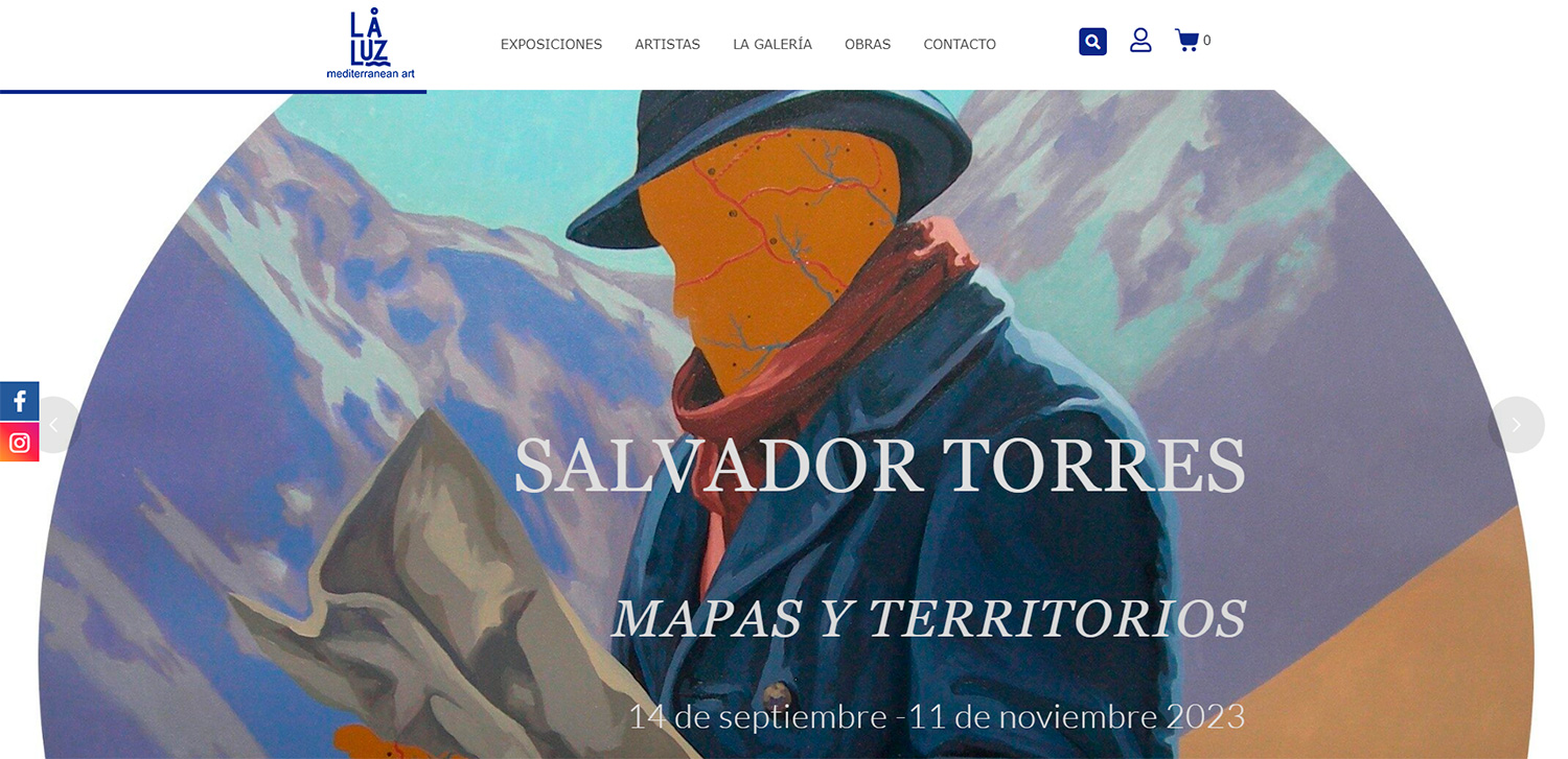 Portada del proyecto La Luz Mediterranean Art, desarrollado por OliGar